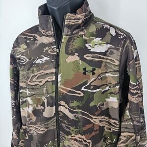 Under Armour Men's Size Large Threadborne Early Season Kit Full Zip Jacket